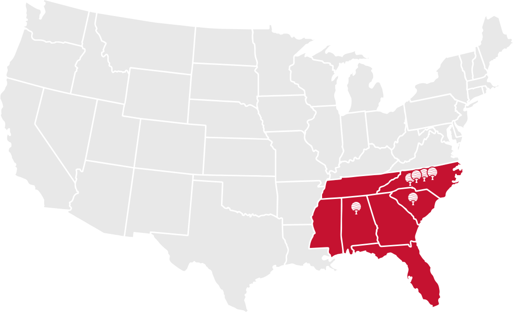 Duke's Southeast Region